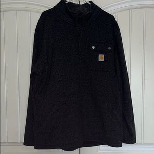 Carhartt Dark Grey Quarter-Zip Sweatshirt